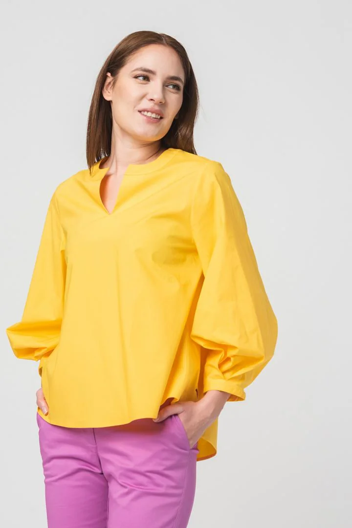 CAMASA CASUAL FEMEI YELLOW S Pegas