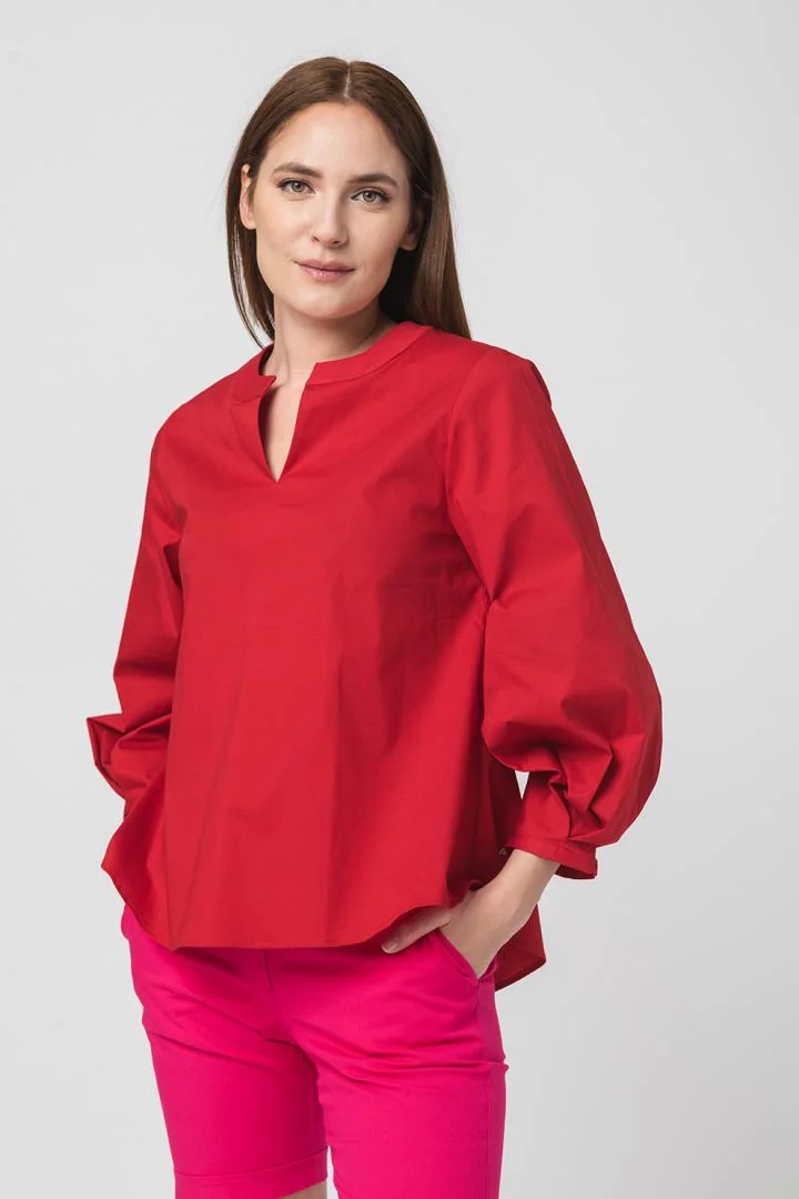 CAMASA CASUAL FEMEI RED S Pegas