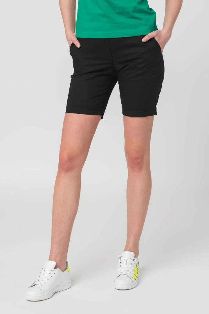 PANTALONI SCURT CASUAL FEMEI BLACK XL Pegas