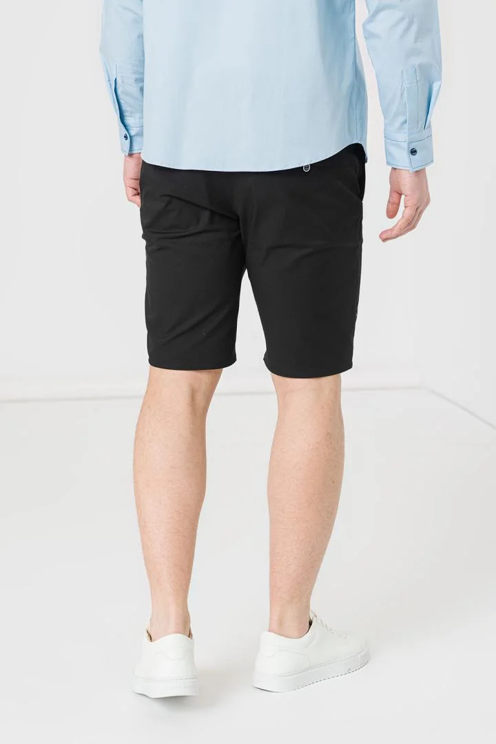 PANTALONI SCURT CASUAL BARBATI BLACK M Pegas