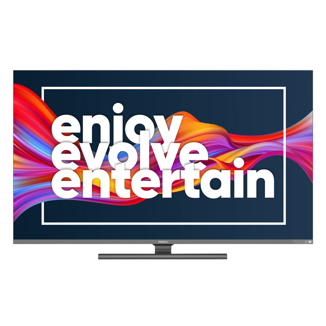 QLED+ TV HORIZON 4K-SMART 55HQ9730U/B, 55" D-LED, 4K Ultra HD (2160p),Dolby Vision HDR / HDR10+ / HDR10 / HLG + MicroDimming, Digital TV-Tuner DVB-S2/T2/C, CME 400Hz, HOS 3.0 SmartTV-UI (WiFi built-in) +Netflix +PrimeVideo +Youtube, Amazon Alexa built in
