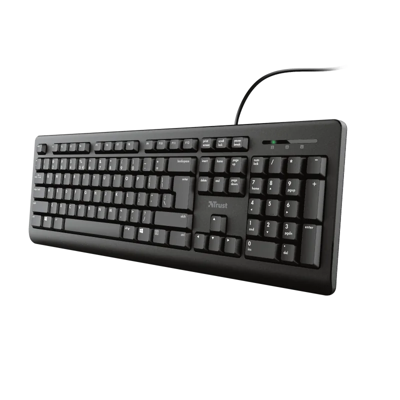 Tastatura Trust Primo, wired, negru
