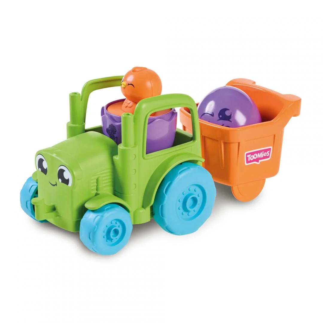 JUCARIE 2IN1 TRACTORAS, TOMY Tomy