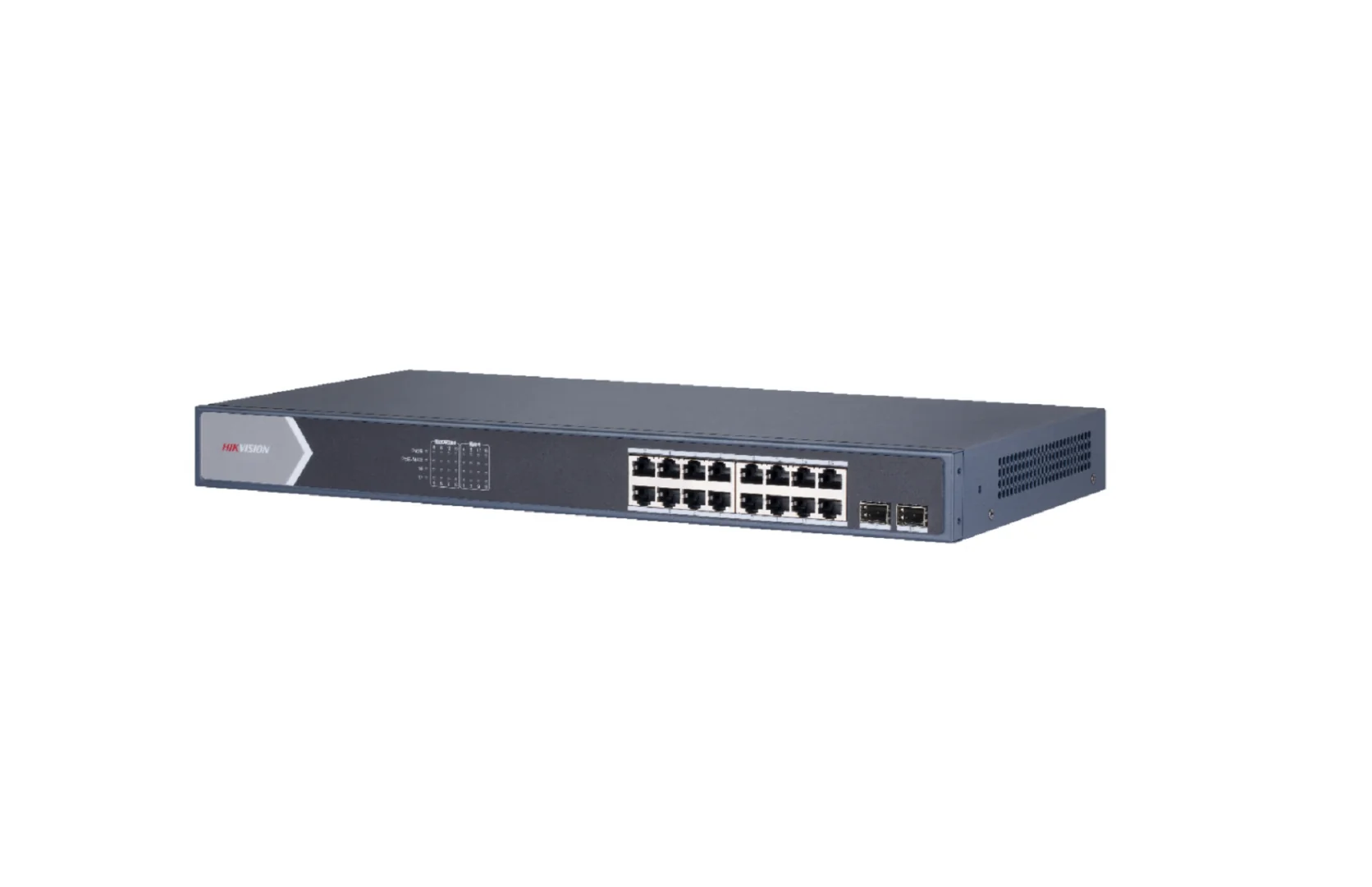 Switch Gigabit DS-3E1518P-SI, L2, 16-Port, PoE Hikvision
