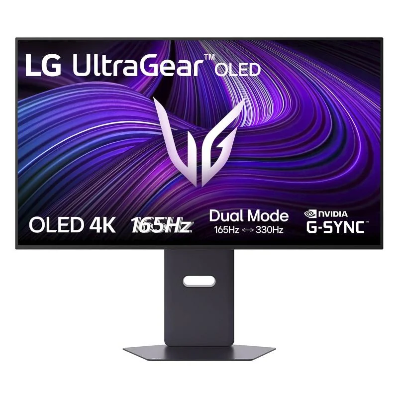 Monitor LG 32" 32GX850A-B.AEU, Diagonal (inch): 32, Diagonal (cm): 81, Aspect ratio: 16:9, Panel: OLED, Resolution: 3840x2160, Refresh Rate: 165 Hz/330 Hz, Response time GtG: 0.03ms, Brightness (max): 275 cd/m² / 1300 cd/m², Contrast (static) : 1.5M:1,