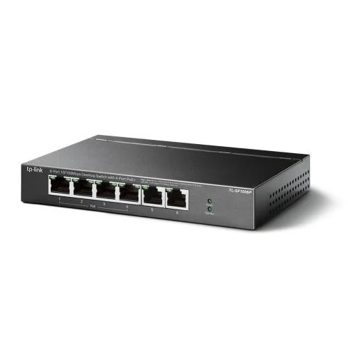 Switch TP-Link TL-SF1006P, 6 port, 10/100 Mbps TP-Link