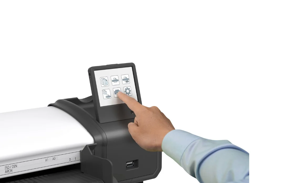 Scanner Large Format Canon LM24, dimensiune A1 (24"), pentru TM-240, 255 viteza scanare: Hârtie simplă (A1): 0:20 (modul rapid economic) 0:23 (modul rapid) 0:40 (standard), Rezoluţie optică (dpi) 600 dpi, Lungime maximă e scanare 2.76m, greutate 5.28 kg,