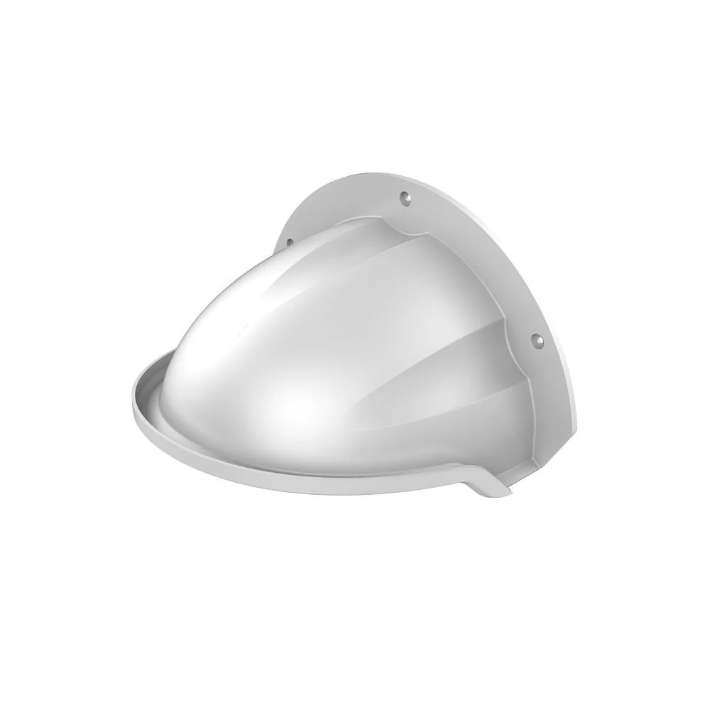 Protectie ploaie pentru camere dome de exterior Hikvision DS-1250ZJ, dimensiuni: 264.7x152x189.6 mm, greutate: 199g Hikvision