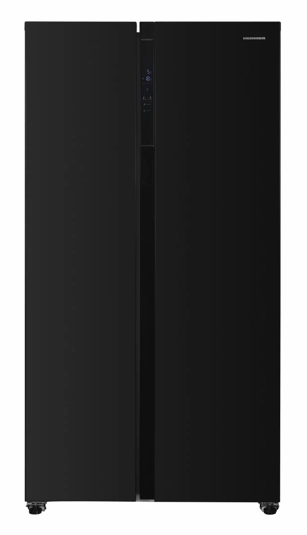 Side by Side HEINNER HSBS-H442NFBKE++, No Frost, 442 L, Clasa E, Negru Heinner