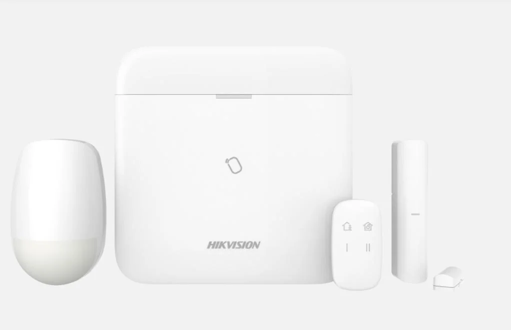 Kit de alarma wireless AX PRO Middle Level DS-PWA96-Kit-WE,  Wireless Control Panel Kit, 868MHz two-way wireless; Dual Wireless Technology: Tri-X & CAM-X; Long RF transmission range; Up to 96 Wireless Zones/Outputs, 8 Wireless Ta Readers/Keypads, 6