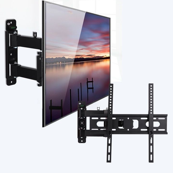 Suport TV de perete Swingarms 180 de grade Multibrackets MB-2647, 48"- 69", max.75 kg, negru | Altamag.ro