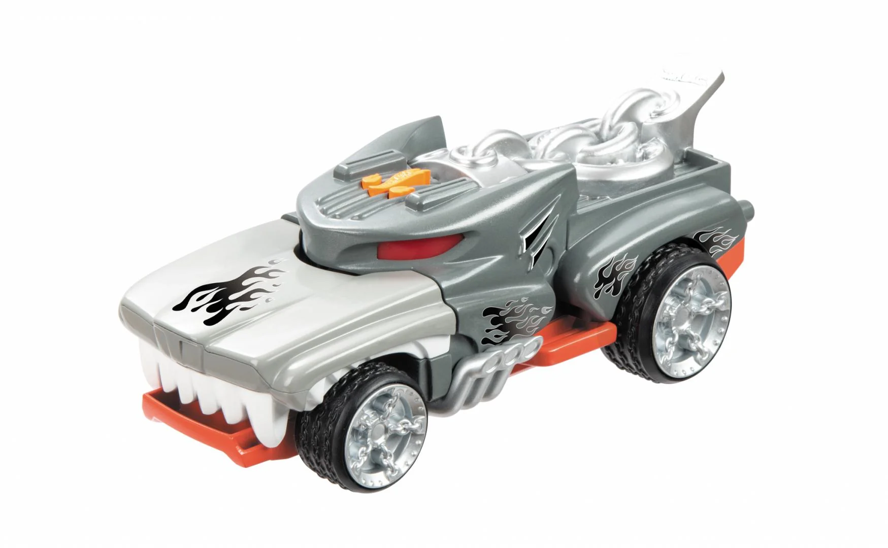 MASINA CU LUMINI SI SUNETE, MONSTER ACTION-HOTWEILER, HOT WHEELS Mondo