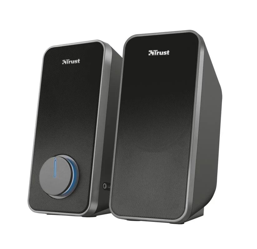 Boxe Stereo Trust Arys 2.0 Speaker Set, 28W, negru
