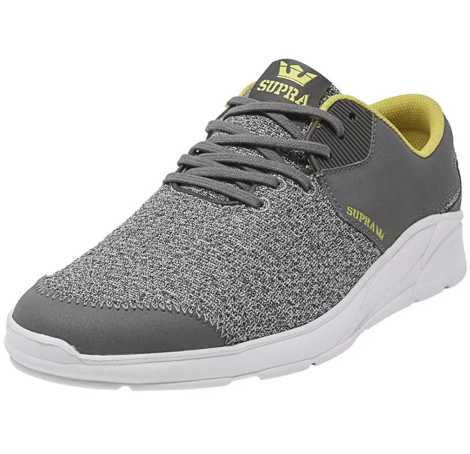 INCALTAMINTE SUPRA NOIZ GREY HEATHER/CHARCOAL/WHITE, 44 Pegas
