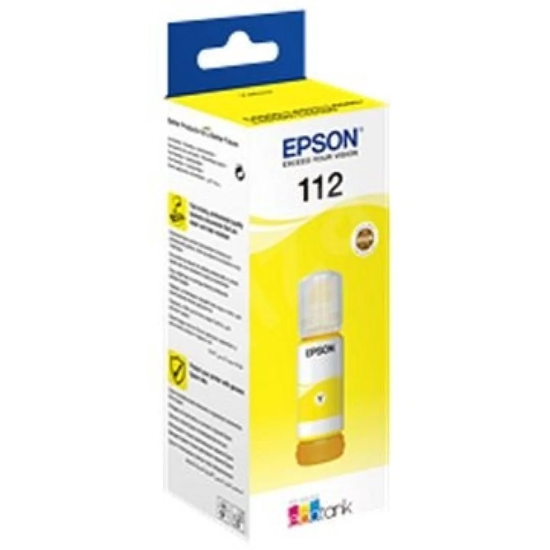 Cartus cerneala Epson 112 ECOTANK , pigment yellow, capacitate 70ml, pentru L6570. Epson