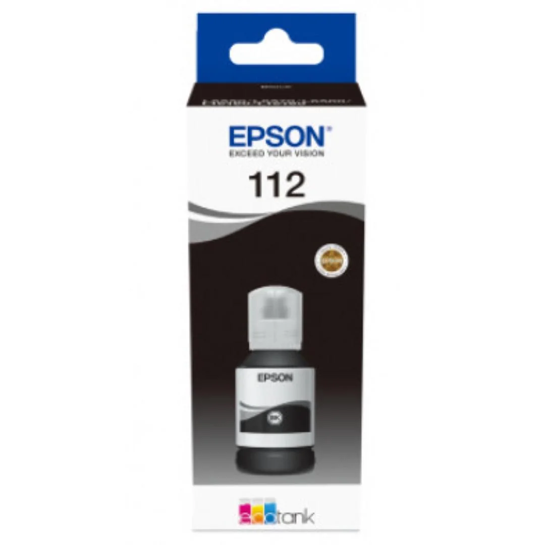 Cartus cerneala Epson 112 ECOTANK , pigment black, capacitate 127ml, pentru L6570. Epson