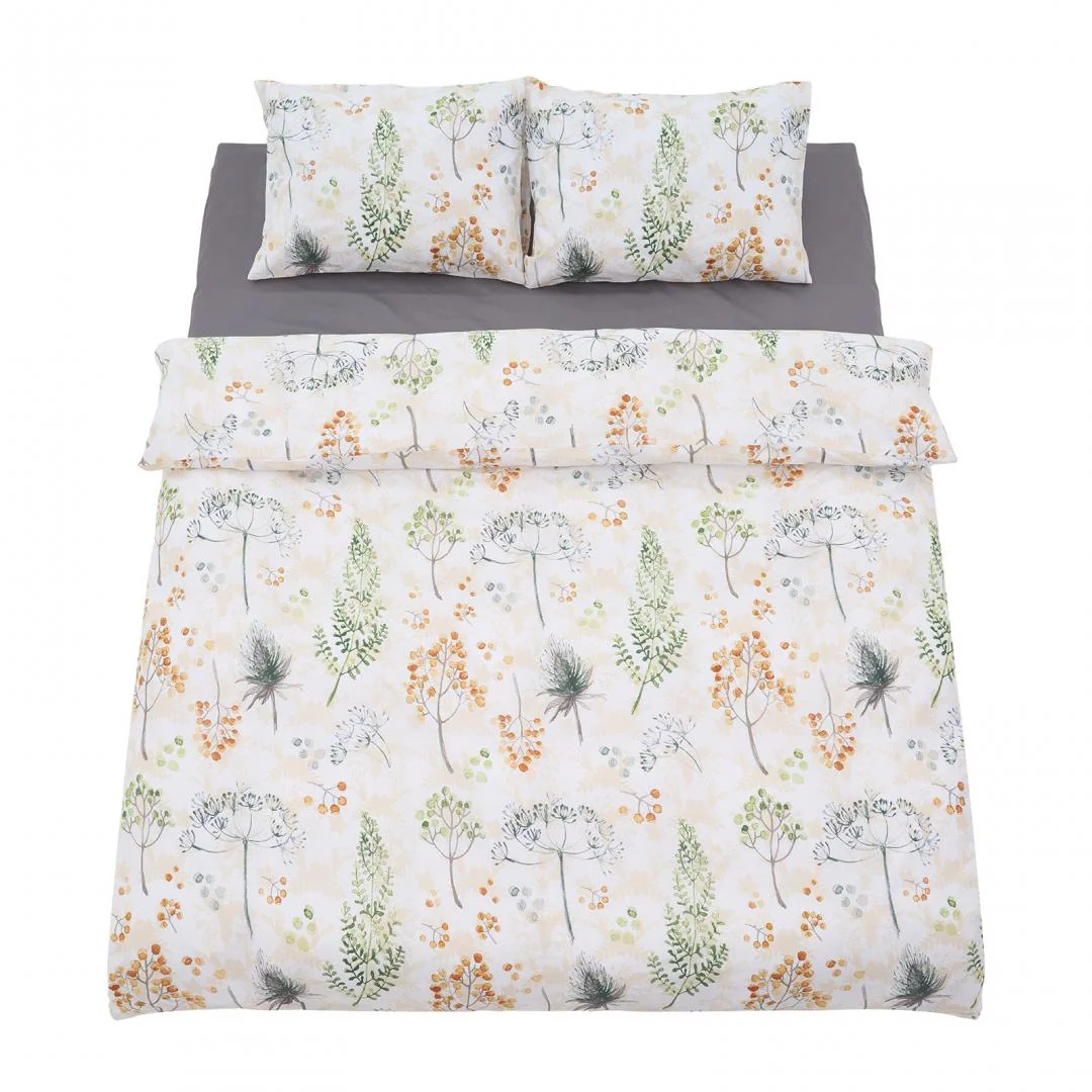 Lenjerie dubla 100% bumbac 4 piese, Summer Heinner