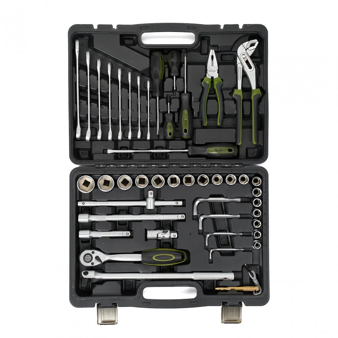 TRUSA 44 PIESE 1/2" CR-V Heinner