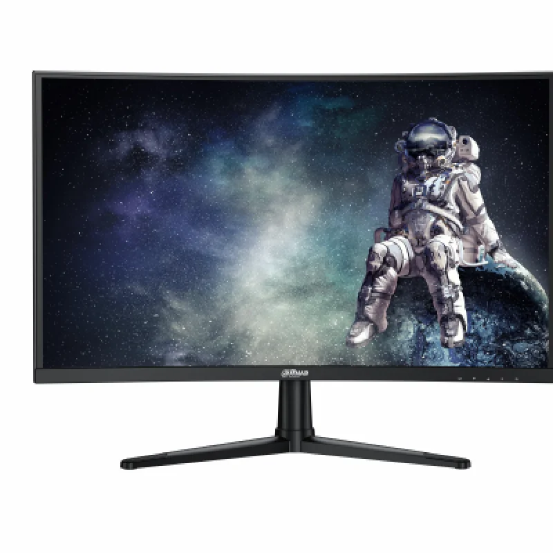 Monitor Dahua 27" DHI-LM27-E240C, Curvature: 1500R, Diagonal (inch): 27, Diagonal (cm): 68, Aspect ratio: 16:9, Panel: VA, Resolution: 1920x1080, Refresh Rate: 240Hz, Response time MPRT: 1ms, Brightness (max): 350 cd/m², Contrast (static) : 4000:1,