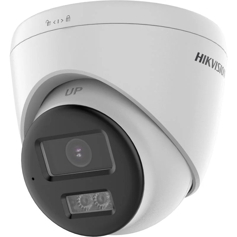Camera de supraveghere Turret 3K Hikvision DS-2CE78K0T-LTS(2.8MM), lentila fixa 2.8mm, iluminare min: 0.01 Lux @ (F1.6, AGC ON), 0 Lux cu lumina alba: 40m, IR 40m, iesire TVI, alimentare: 12 VDC ± 25%, max. 6.4 W, protectie: IP67, dimensiuni: Ø110 mm ×