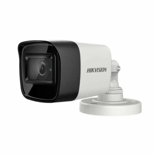 Camera supraveghere Hikvision Turbo HD Bullet DS-2CE16D0T-ITFS, 2MP, IR 30m, lentila 2.8mm, audio over coaxial cable Hikvision