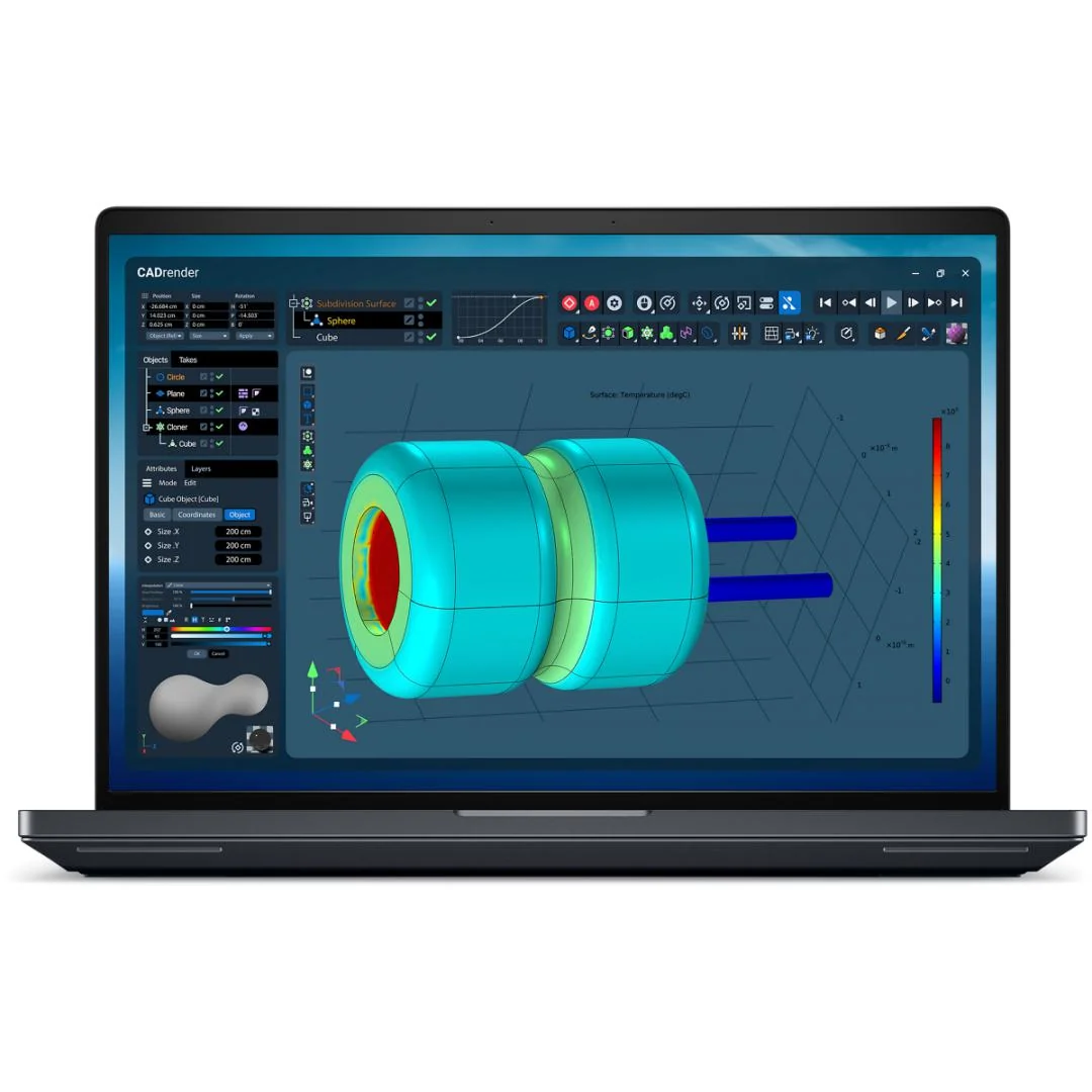 Dell Pro Max 18 Plus MB18250 18" QHD+, Intel U9-285HX, 64GB Ram, 4TB SSD, NVIDIA RTX PRO 3000 Blackwell, Windows 11 Pro