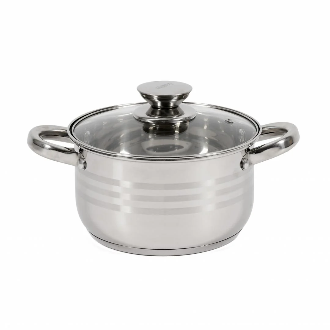 SEMIOALA INOX+CAPAC, 18X10.5 CM, 2.5 L, MYRA, COOKING  BY HEINNER 