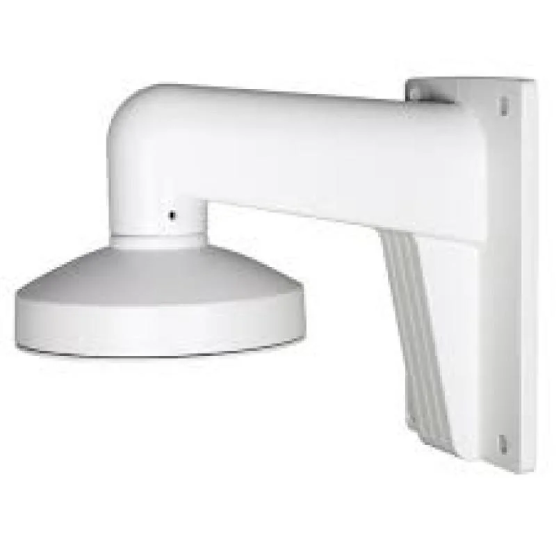 Suport de montaj pe perete pentru camere mini dome Hikvison DS-1272ZJ- 120,material aliaj de aluminiu, culoare alba, dimensiuni 120ร122ร 173.5mm, greutate 440g Hikvision