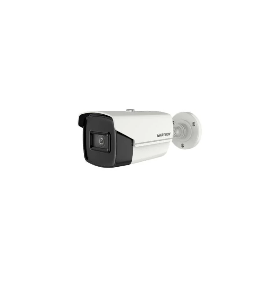 Camera de supraveghere Hikvision Turbo HD Bullet DS- 2CE16U1T-IT5F (3.6mm); 8.29mp; 4K;  Fixed Lens: 3.6mm; 8.3MP @12.5fps(Default),5MP@ 20fps,4MP@25fps(P)/30fps(N),2MP@25fps(P)/30fps(N), EXIR, 80m IR, Outdoor EXIR Bullet, ICR, 0.01 Lux/F1.2, 12VDC,