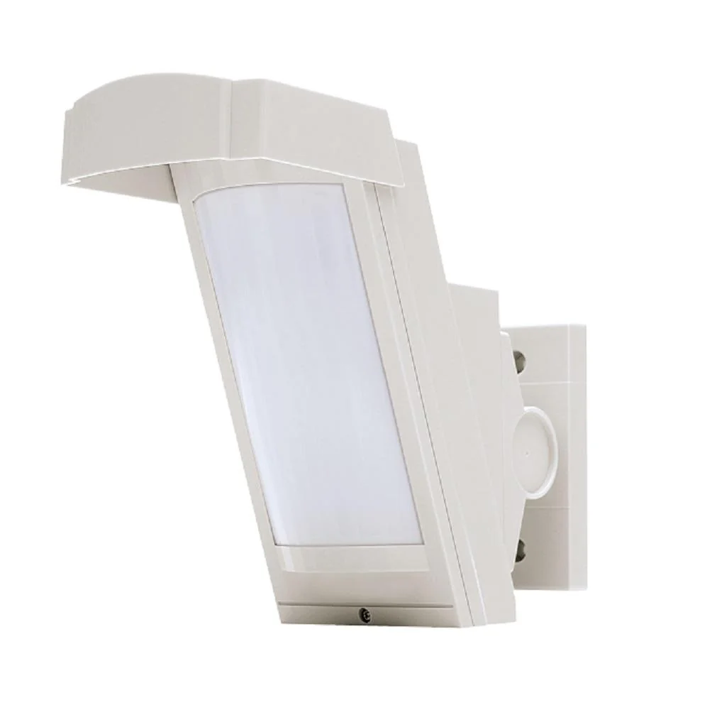 Detector Optex PIR + MICRO-WAVE COMBINATION, HX-40DAM(C); detector de exterior; tehnologie Intelligent AND Logic pentru evitarea alarmelor false datorate animalelor mici; Raza acoperire PIR: 12 m unghi 85o/94 zone; Setare limita distanta: 4m, 5.5m, 9m,