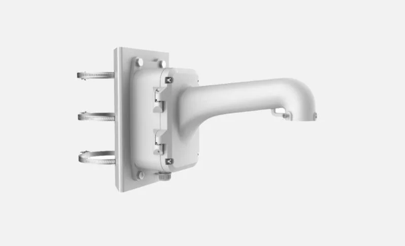 Suport de montaj pe stalp pentru camere PTZ DS-1604ZJ-BOX-POLE Hikvision