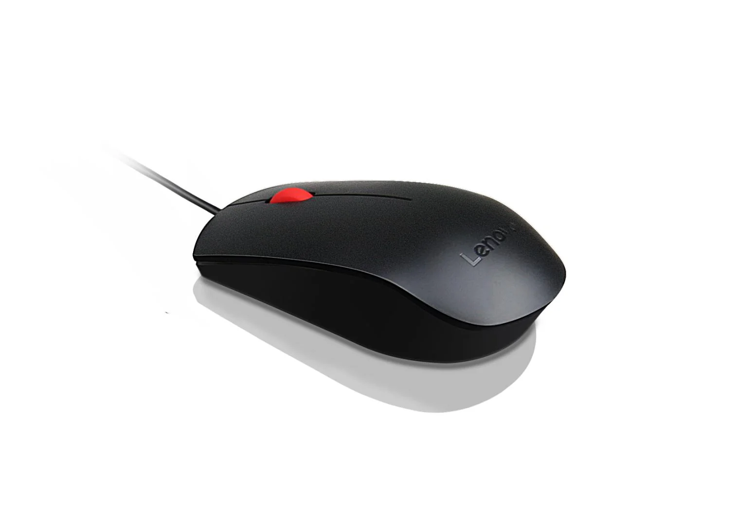 Mouse Lenovo Optical Wheel Mouse, 1600 DPI, Wired, Black Lenovo
