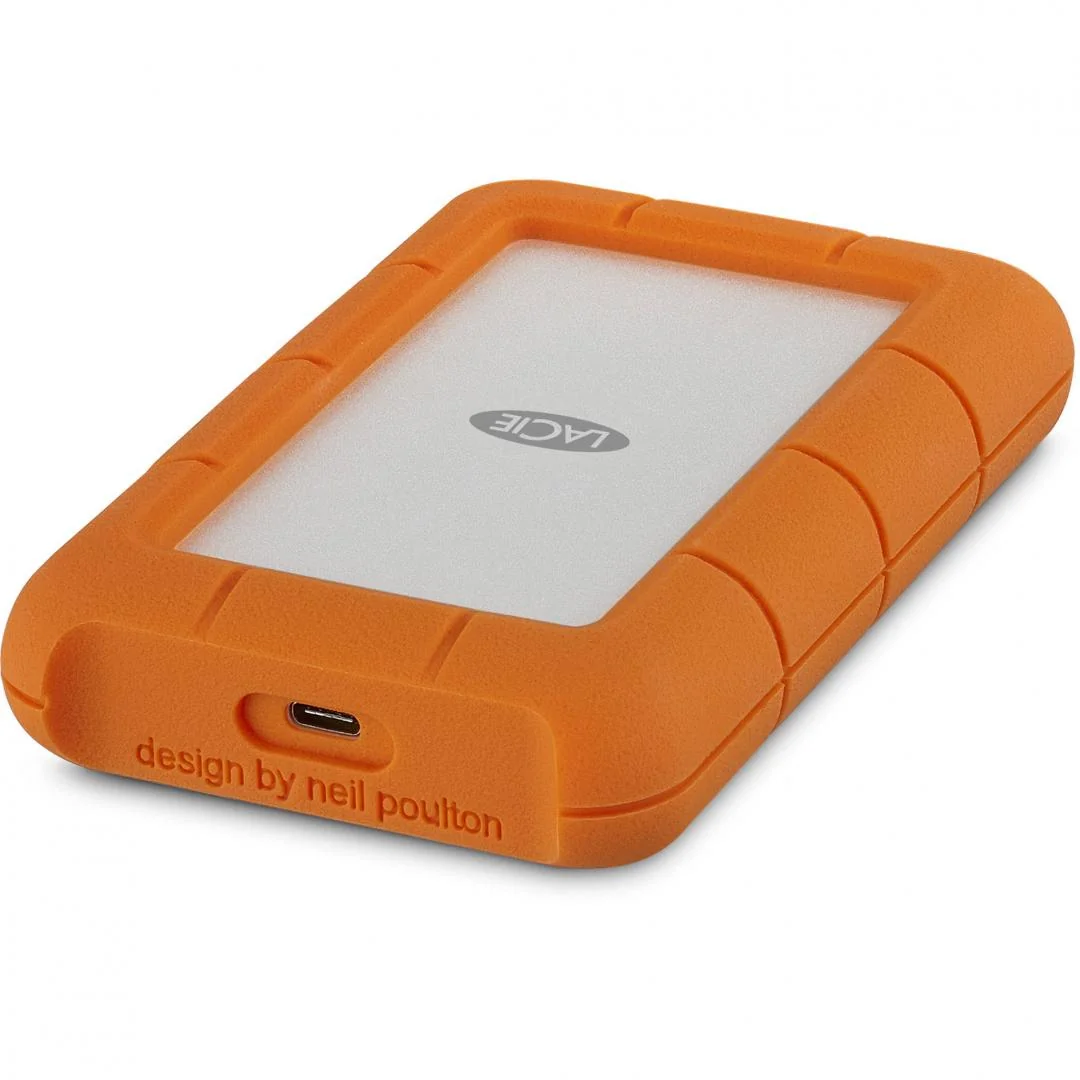 HDD Extern Lacie Rugged, 1TB, Argintiu,USB 3.0 Lacie