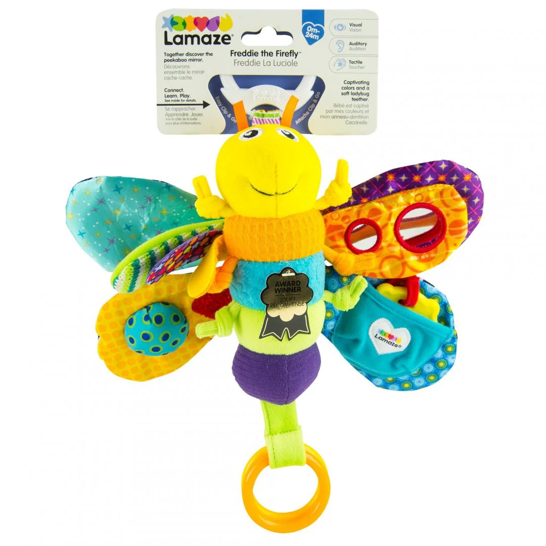 JUCARIE PENTRU BEBELUSI, LICURICIUL FREDDIE, LAMAZE Tomy