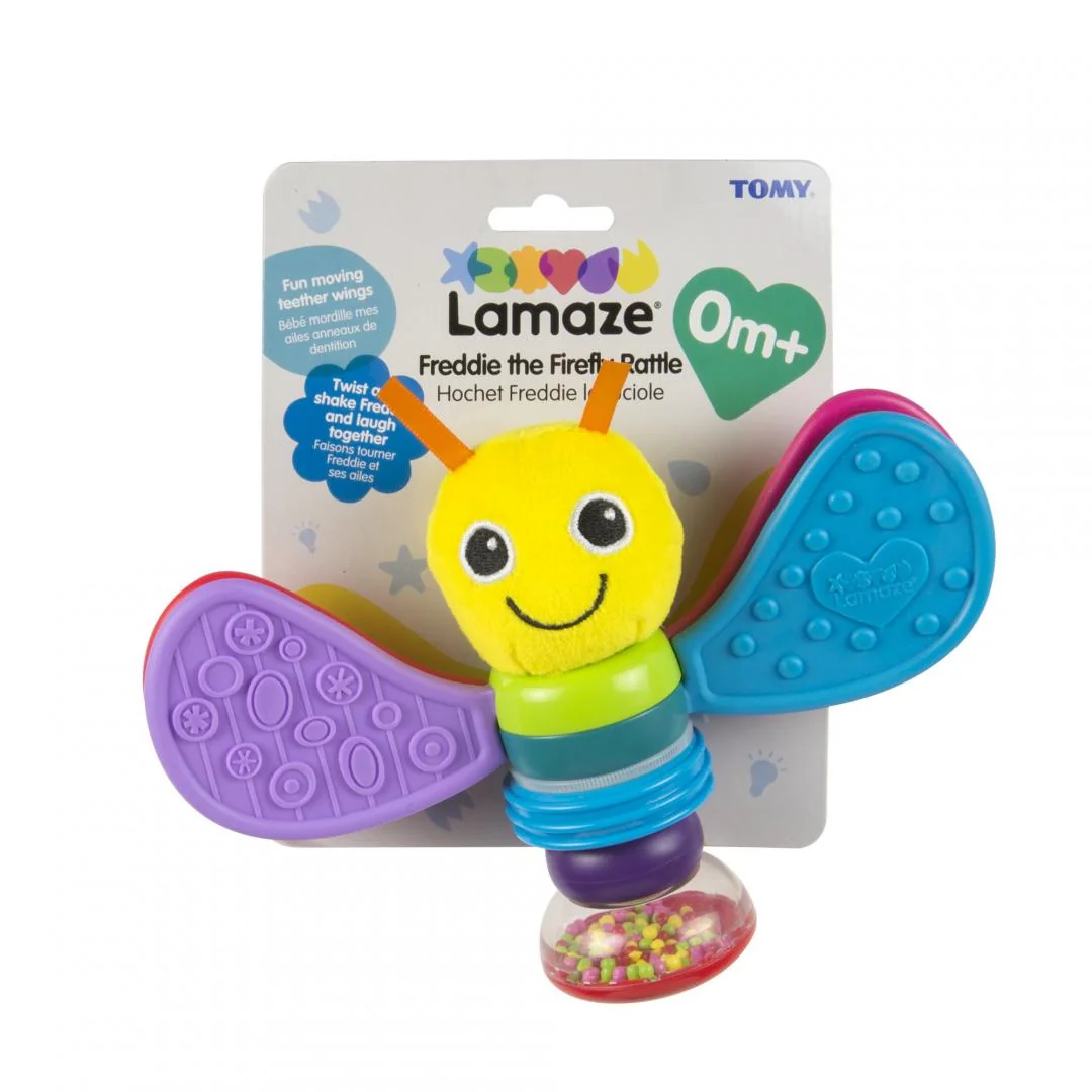 JUCARIE PENTRU BEBELUSI, FREDDIE-LICURICIUL ZORNAITOR, LAMAZE Tomy