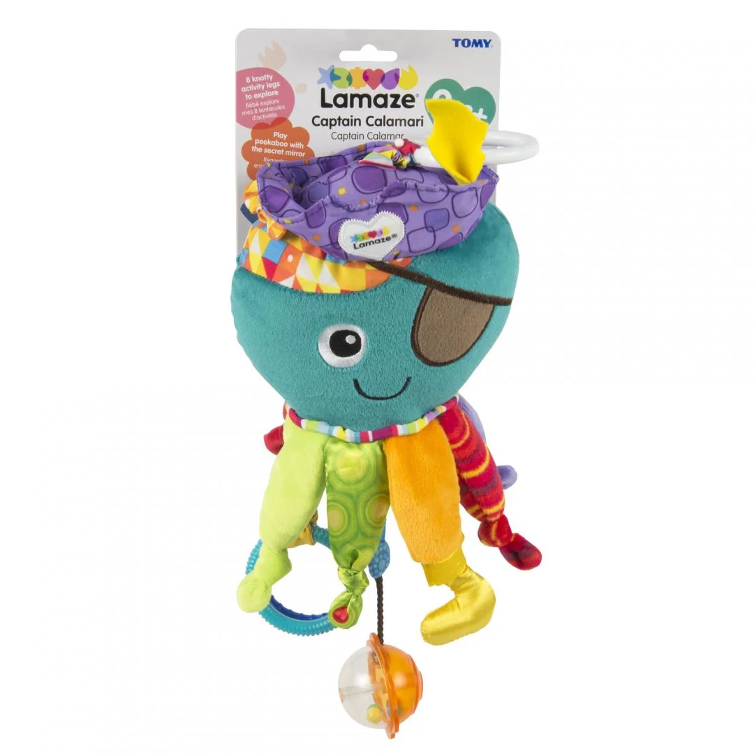 JUCARIE PENTRU BEBELUSI, CAPITANUL CALAMARI, LAMAZE Tomy