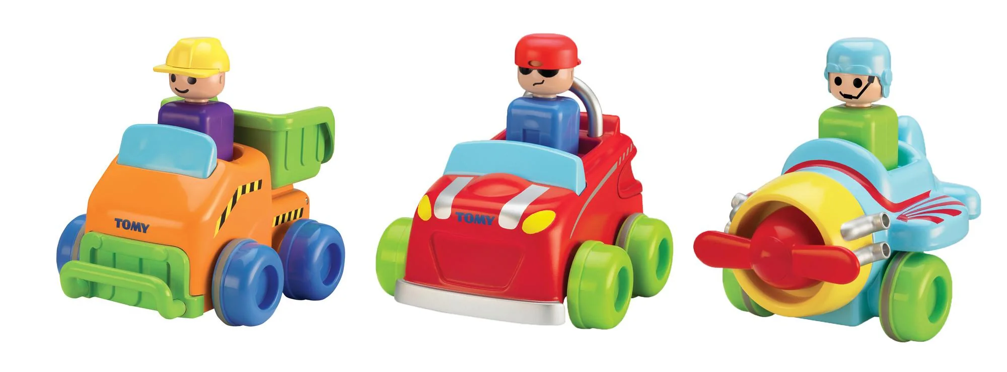 VEHICULE COLORATE, PUSH AND GO, DIV.MODELE, TOMY Tomy