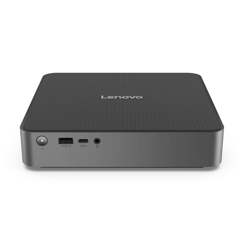 Desktop Lenovo IdeaCentre Mini 01IRH10R , Intel® Core 7 240H, 10C (6P + 4E) / 16T, P-core 2.5 / 5.2GHz, E-core 1.8 / 4.0GHz, 24MB Intel Smart Cache, video Integrated Intel® Graphics, RAM 1x 16GB SODIMM DDR5-5600; Two DDR5 SODIMM slots, dual-channel