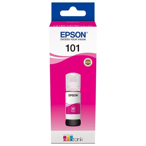 Cartus cerneala Epson 101 ECOTANK , magenta, capacitate 70ml, pentru L6170, L4160, L4150, L6190 Epson