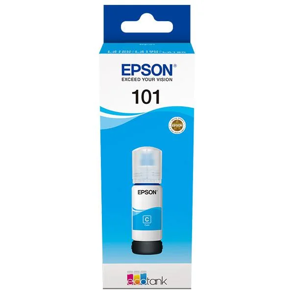 Cartus cerneala Epson 101 ECOTANK , cyan, capacitate 70ml, pentru L6170, L4160, L4150, L6190 Epson
