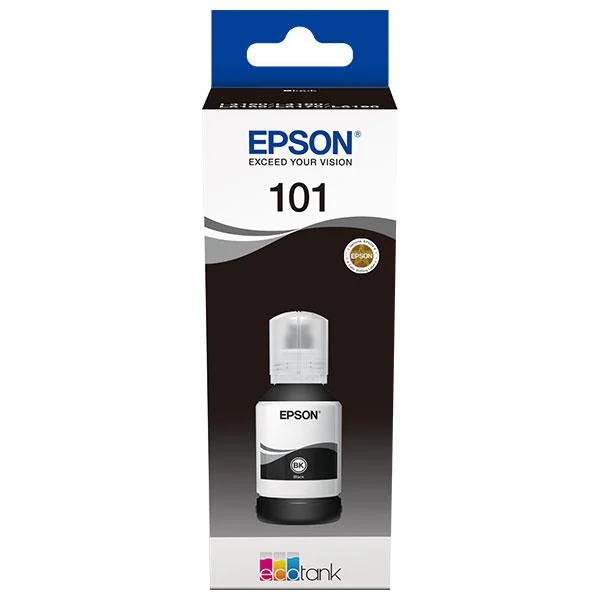 Cartus cerneala Epson 101 ECOTANK , black, capacitate 127ml, pentru L6170, L4160, L4150, L6190 Epson