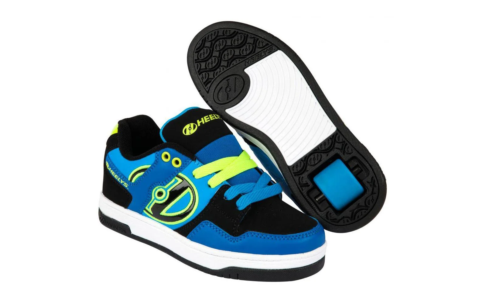 ROLE HEELYS FLOW 40.5 ALBASTRU NEGRU LIME Pegas