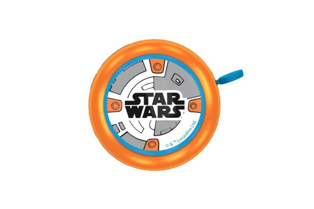 SONERIE BICICLETA SEVEN, MODEL STAR WARS, MULTICOLOR, METAL Pegas