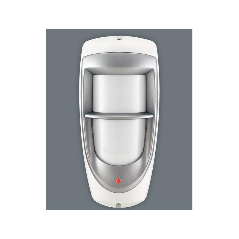 Detector radio de Miscare Dual-Optic Paradox PMD85+SB85W, de exterior, cu imunitate la animale, 40 Kg; Sistem optic-dual de f