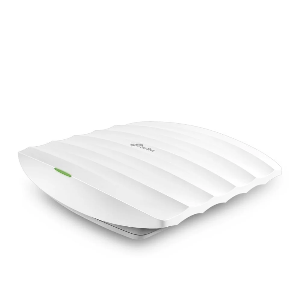 "AC1750 Ceiling Mount Dual-Band Wi-Fi Access Point PORT: 2× Gigabit RJ45 Port SPEED: 450 Mbps at 2.4 GHz + 1300 Mbps at 5 GHz FEATURE: 802.3af PoE and Passive PoE, 3× Internal Antennas, Seamless Roaming, MU-MIMO, Band Steering, Beamforming, Load Balance,