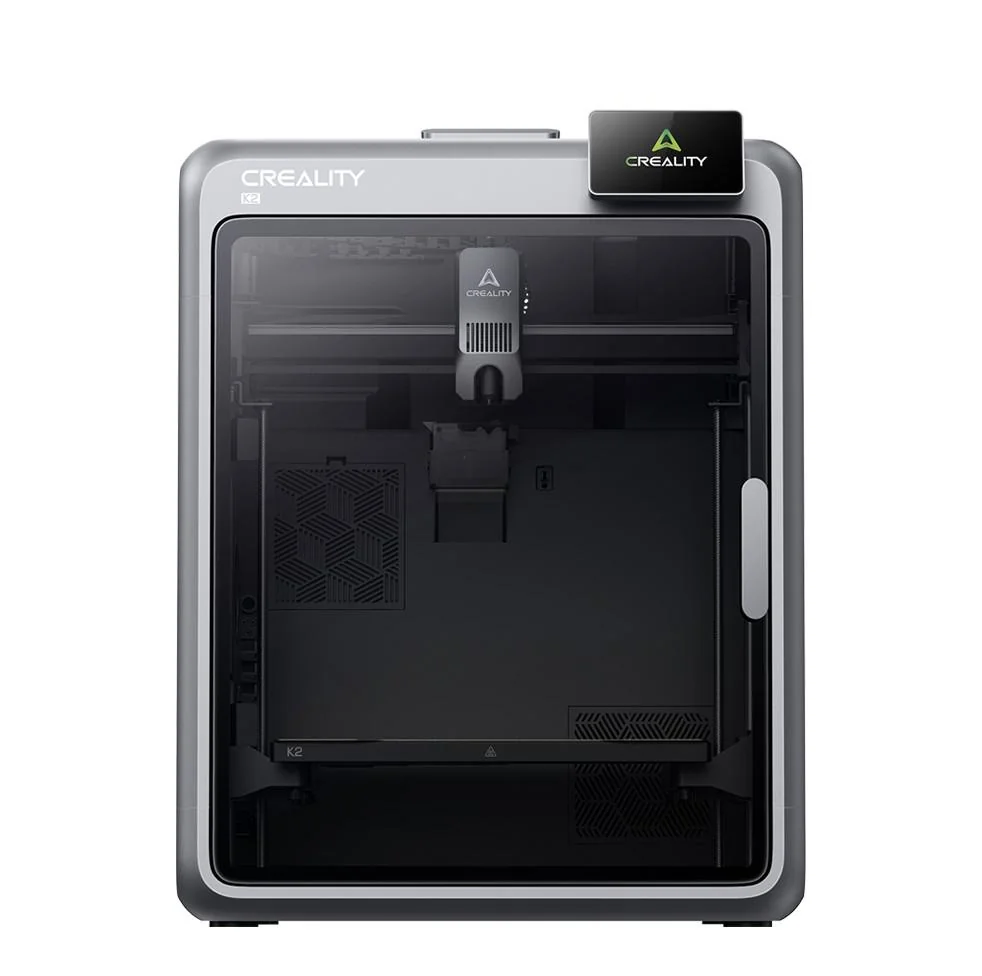CREALITY K2 FDM 3D PRINTER, Tehnologie: FDM, Volum printare: 260 × 260 × 260 mm, 18.3 kg, Viteza printare / accelerare: 600 mm/s, 20000 mm/s², Temperatura duza: 300 °C, Motoare Step-Servo, Temperatura platforma printare: 100 °C, Filamente compatibile: