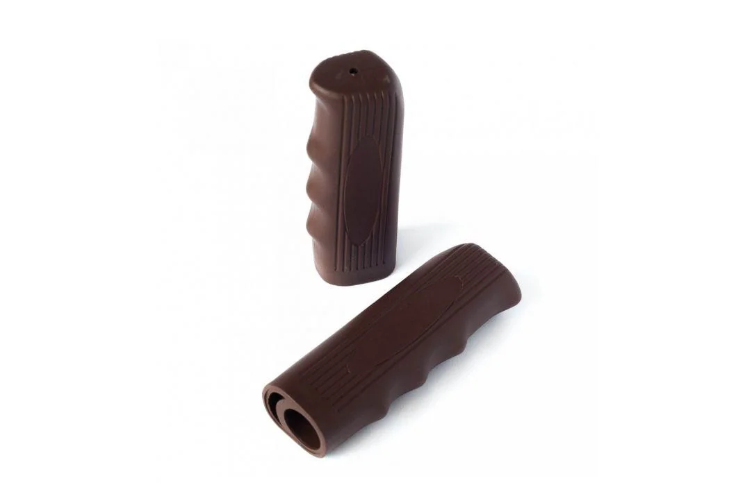 Mansoane Clasice NMX-0214BN, 116mm, Material Kraton, Maro Pegas
