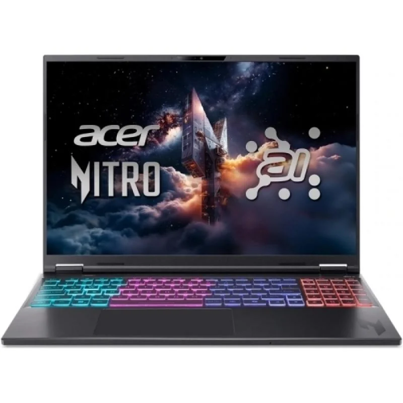 Laptop Gaming Acer Nitro 16S AI, cu procesor Ryzen AI 7 350, 16'' IPS, 16 GB DDR5, 1 TB SSD, NVIDIA GeForce RTX 5060, 8GB GDDR7, Fr OS