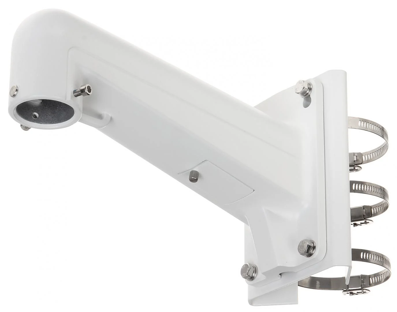 Braket DS-1602ZJ-POLE; suitable for speed dome camera; aluminum and steel. Hikvision