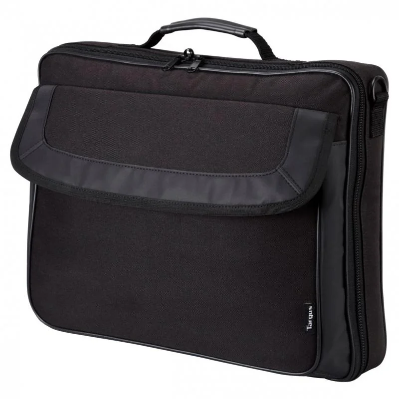 Geanta laptop Targus, TAR300, pentru laptopuri de pana la 15.6", material poliester, negru